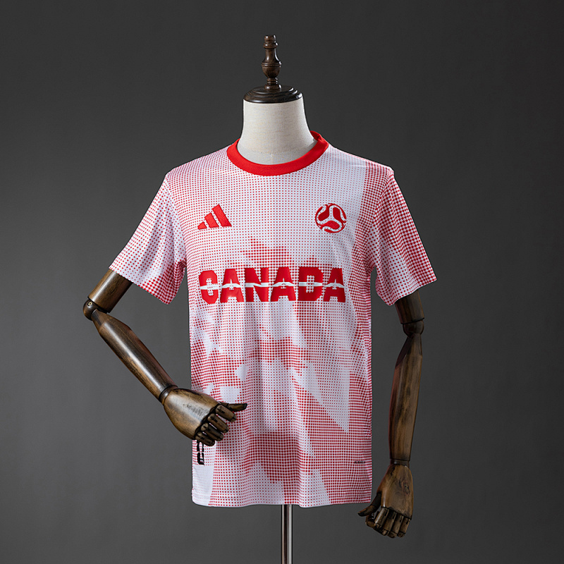 Canada 2026 Promotional Apparel - Pink Jersey Sizes S-4XL